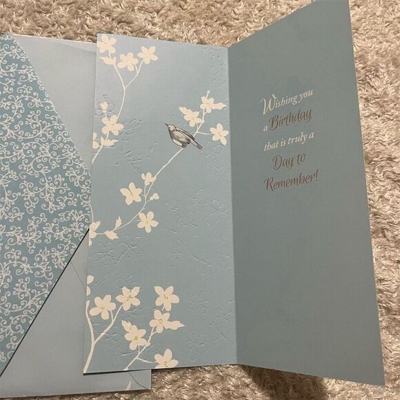 Set of 3 Hummingbird and Botanical Themed Greeting Cards & Envelopes Vintage - Picture 8 of 12